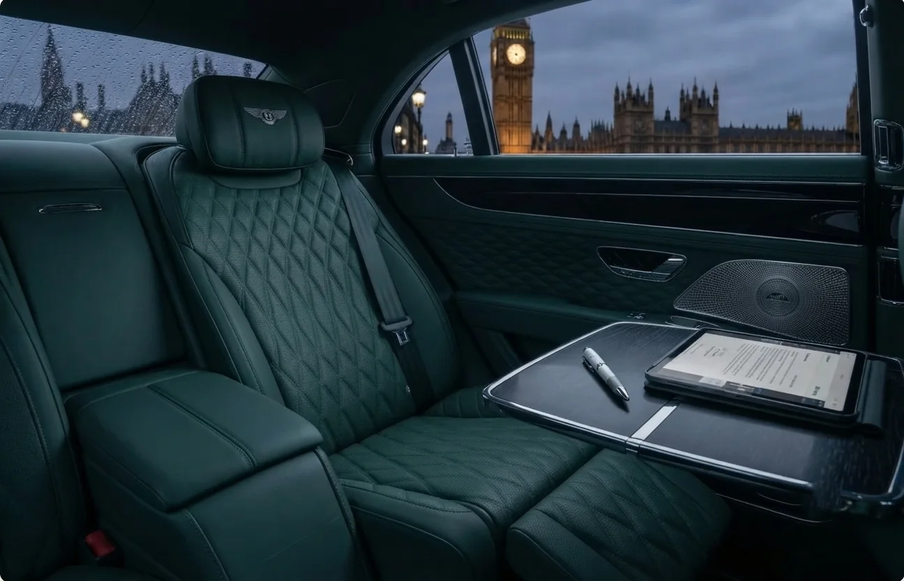 Bentley Rear Seat