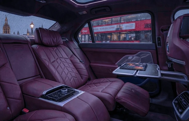 BMW i7 Rear Seat