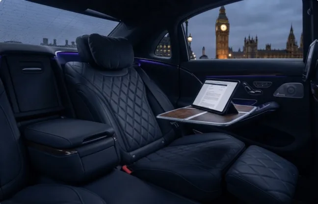 Mercedes S-Class Rear Seat